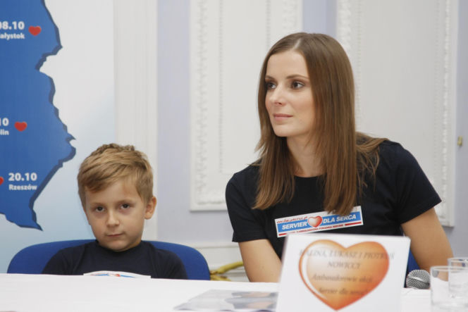 Halina Mlynkova i Łukasz Nowicki