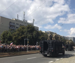 Defilada Wierni Polsce w Katowicach i obchody  Swięta Wojska Polskiego