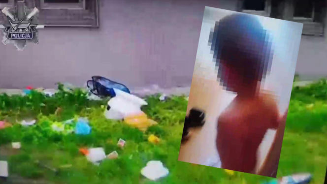 Chwile grozy w Łodzi. 3-latek stał na parapecie trzeciego piętra