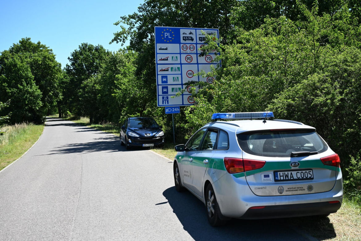 Patrole obywatelskie pilnują granicy z Niemcami