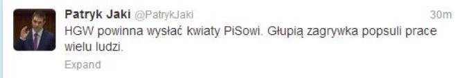 Jaki tweet