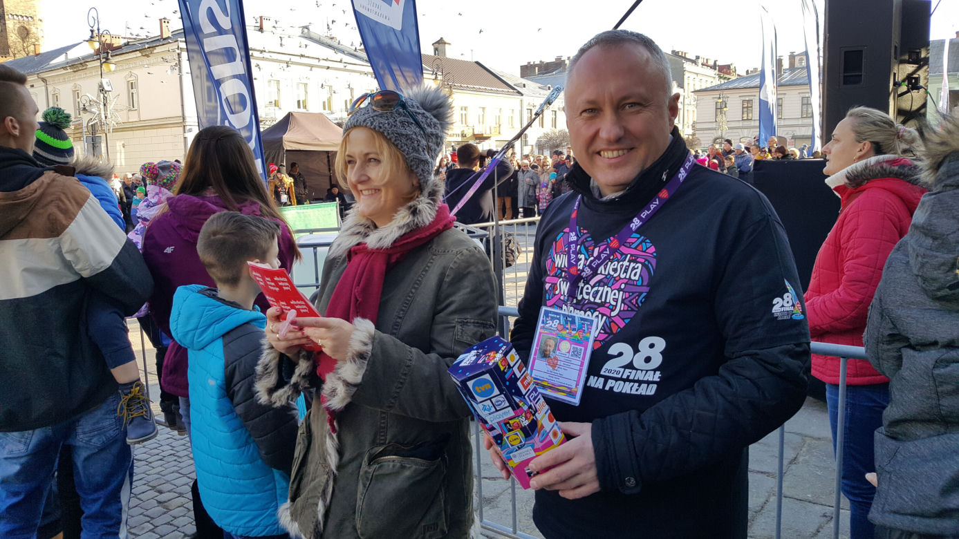 WOŚP 2020. Tak grają w Nowym Sączu! Prezydent otworzył 28. Finał 