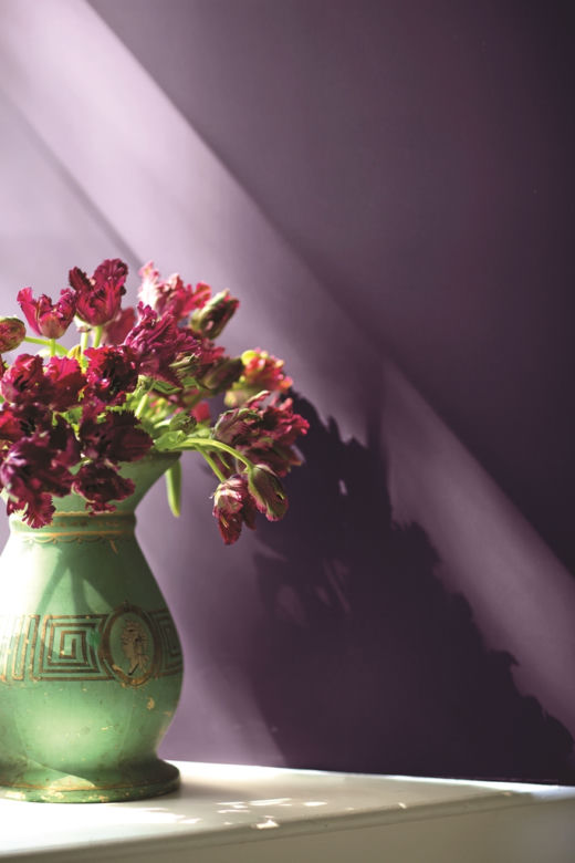 Kolory wnętrza-fiolety