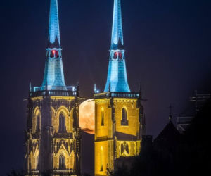 Wrocław po zmierzchu
