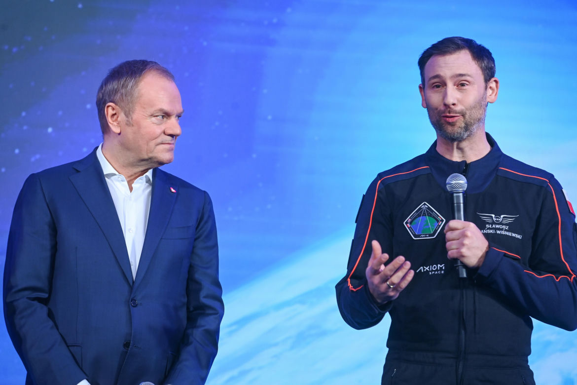 Spotkanie z członkami misji Ax-4 w Centrum Nauki Kopernik w Warszawie (5.02.2025)