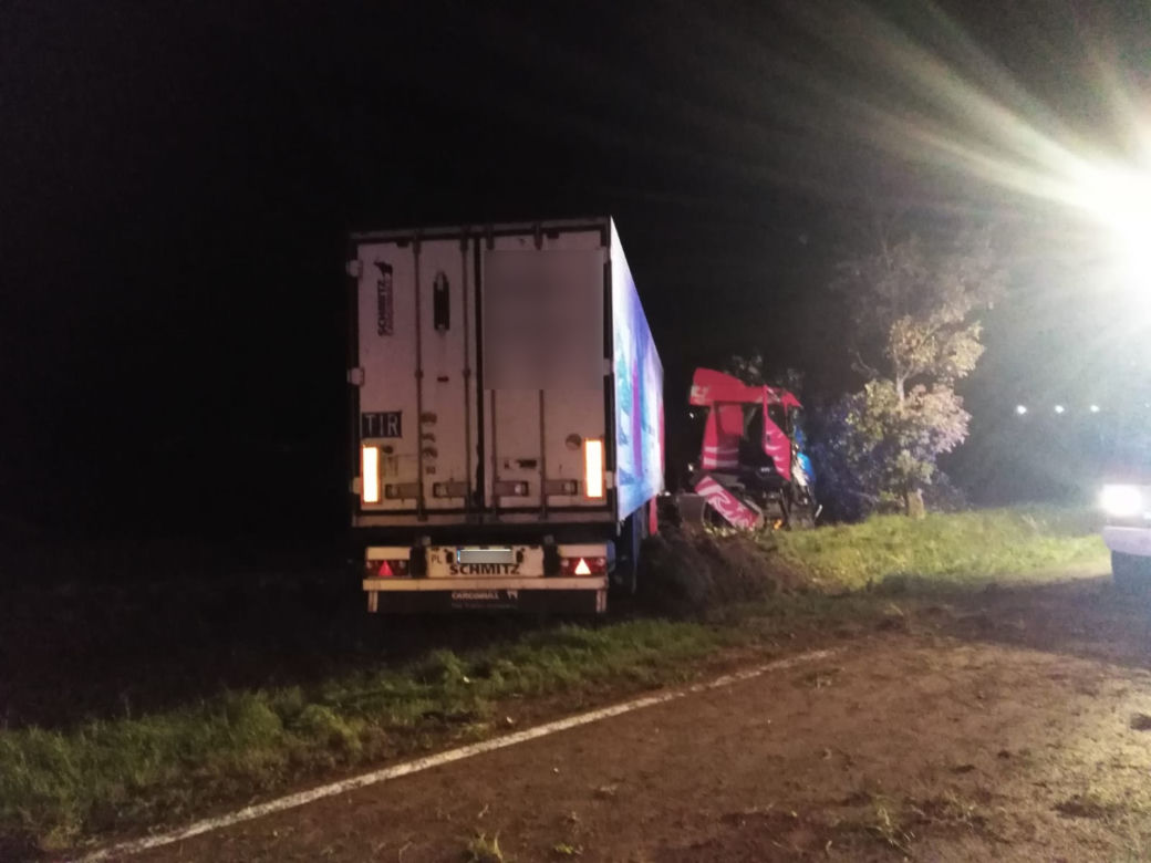 Tragiczny wypadek w Brzeźnie. Straszna śmierć młodego kierowcy!