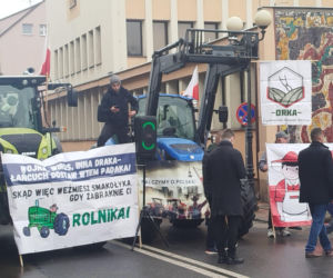 Rolnicy z regionu protestowali w Siedlcach. Wygłosili apel do Prezydenta RP
