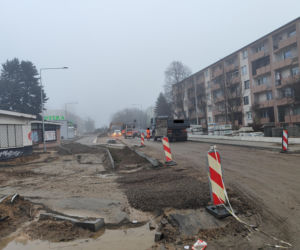 Rozbudowa odcinka ul. Chrobrego potrwa dłużej niż planowano