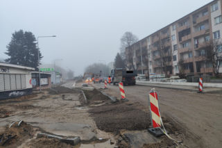 Rozbudowa odcinka ul. Chrobrego potrwa dłużej niż planowano