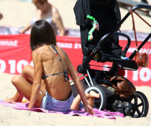 Marta zachwyca na sopockiej plaży