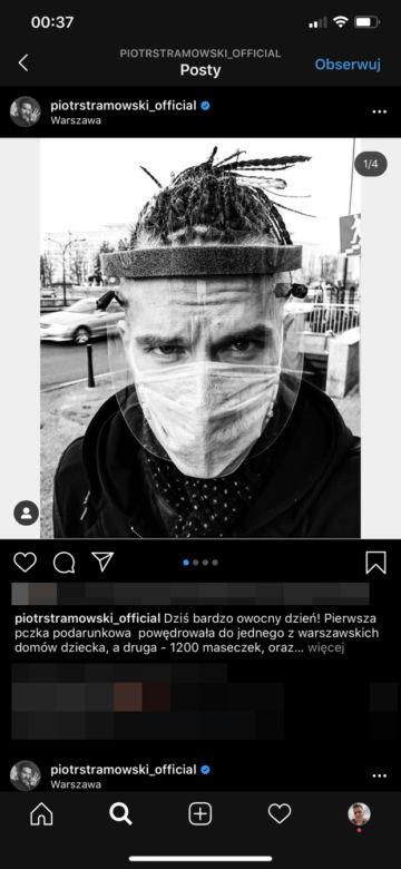 Piotr Stramowski został Cyganem