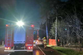 Nastolatek zginął w wypadku samochodowym w woj. lubelskim