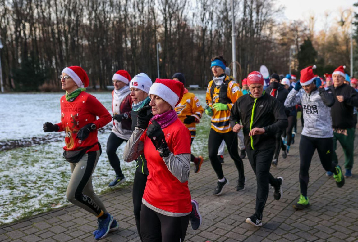 Parkrun Katowice w Parku Kościuszki