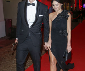 Adriana Kalska, Mikołaj Roznerski na gali Telekamery 2019