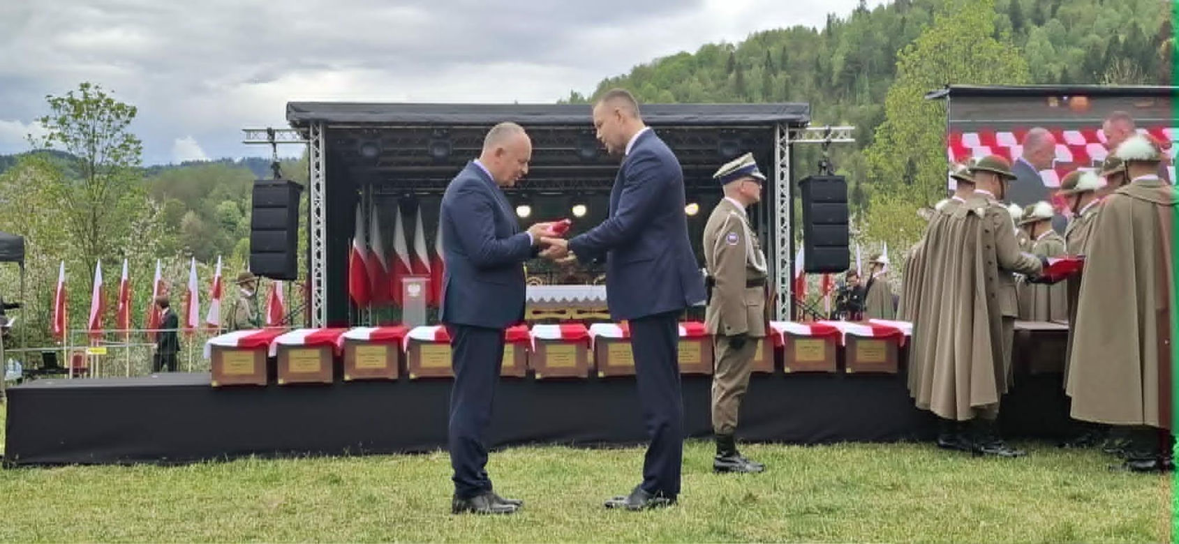 Pogrzeb żołnierzy NSZ