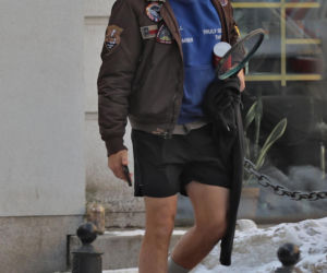 Maciej Dowbor wystawił nogi na mróz