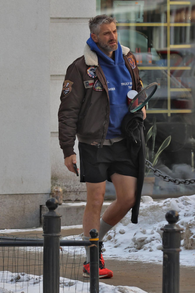 Maciej Dowbor wystawił nogi na mróz