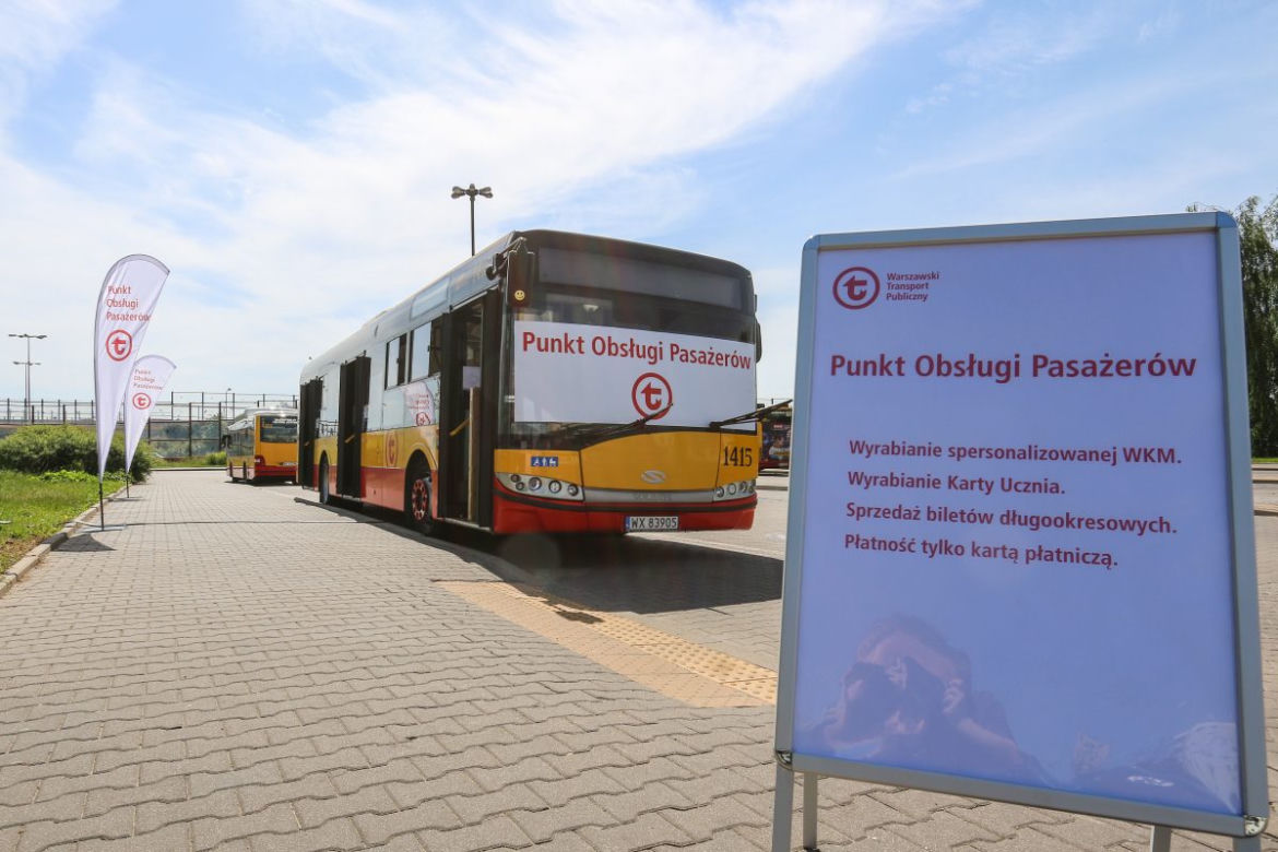 Na pętlach pojawiły się mobilne POP-y. Będą działać do końca wakacji