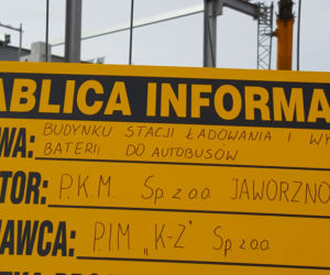 Centralna stacja ładownia autobusów elektrycznych w Jaworznie