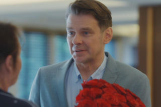 M jak miłość. Marysia (Małgorzata Pieńkowska), Jerzy Wielicki (Marcin Kwaśny)