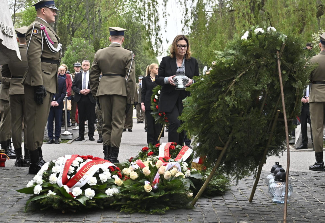 14. rocznica katastrofy smoleńskiej. Obchody w Warszawie