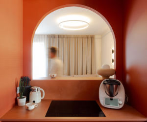 Nail Polish Inspired Interior: Hybryda mieszkania i studia fotograficznego na 63 metrach