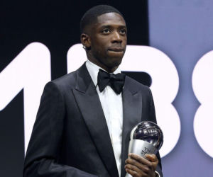 Ousmane Dembélé najlepszym piłkarzem świata 2025