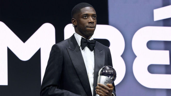 Ousmane Dembélé najlepszym piłkarzem świata 2025