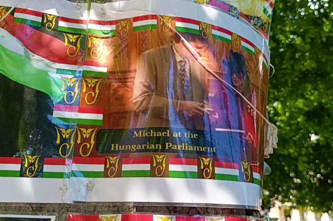Drzewo pamięci Michaela Jacksona w Budapeszcie