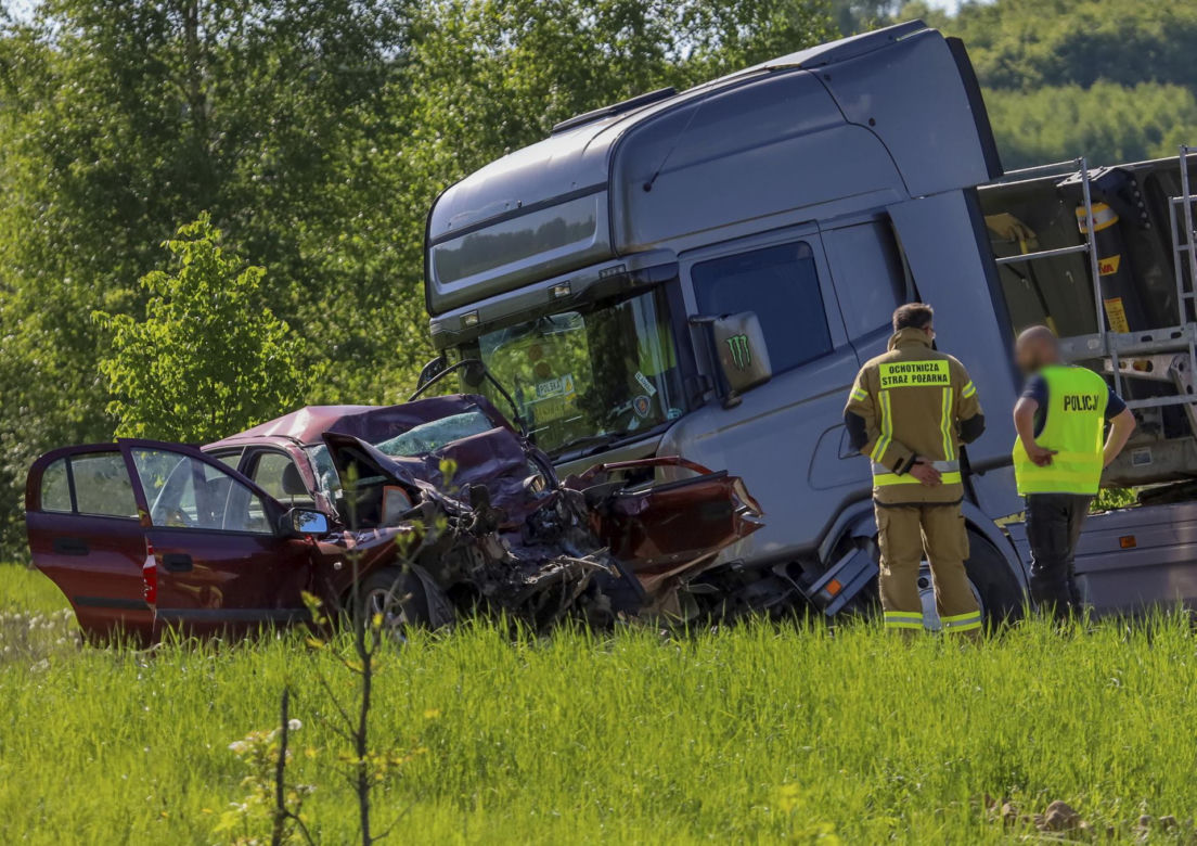  Tragiczny wypadek pod Ostródą