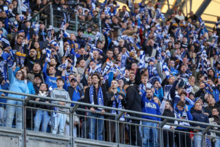Lech Poznań - Legia Warszawa: Zdjęcia kibiców i zawodników z meczu 30. kolejki PKO BP Ekstraklasy