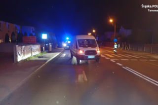 W pijaną 13-latkę na pasach wjechał dostawczak! Horror w Tarnowskich Górach