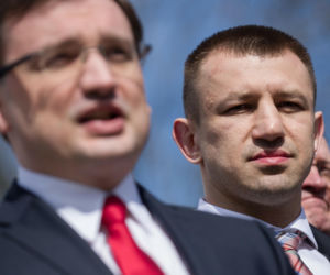 Zbigniew Ziobro i Tomasz Adamek