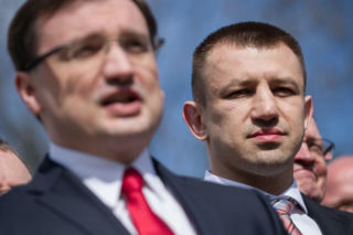 Zbigniew Ziobro i Tomasz Adamek