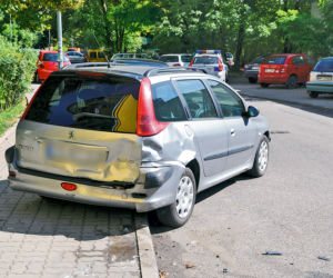 Demolka na parkingu