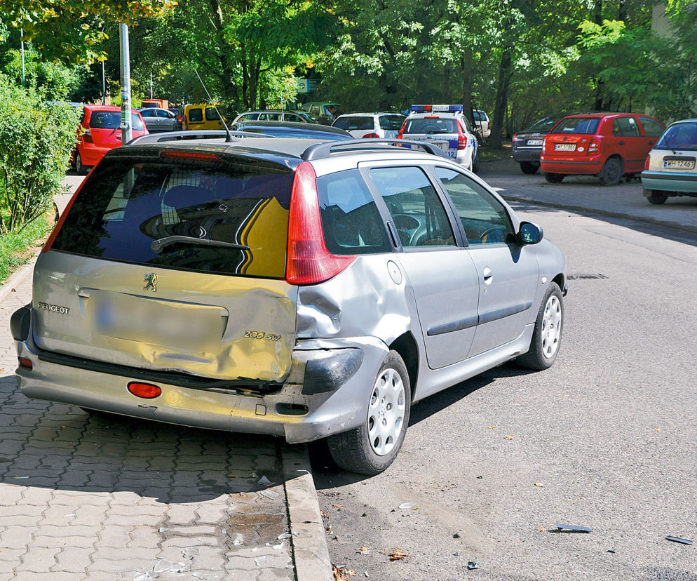 Demolka na parkingu