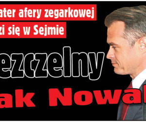 Bezczelny jak Nowak