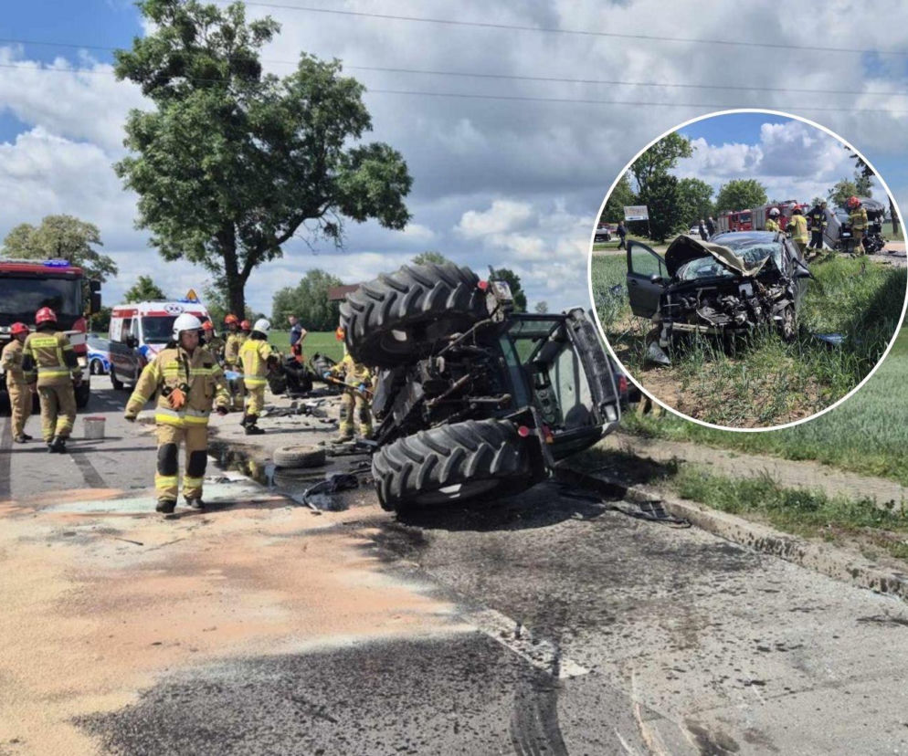 Pijany 34-latek wjechał ciągnikiem w auto z dzieckiem. Usłyszał surowy wyrok