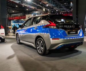Nissan LEAF, elektryczny radiowóz