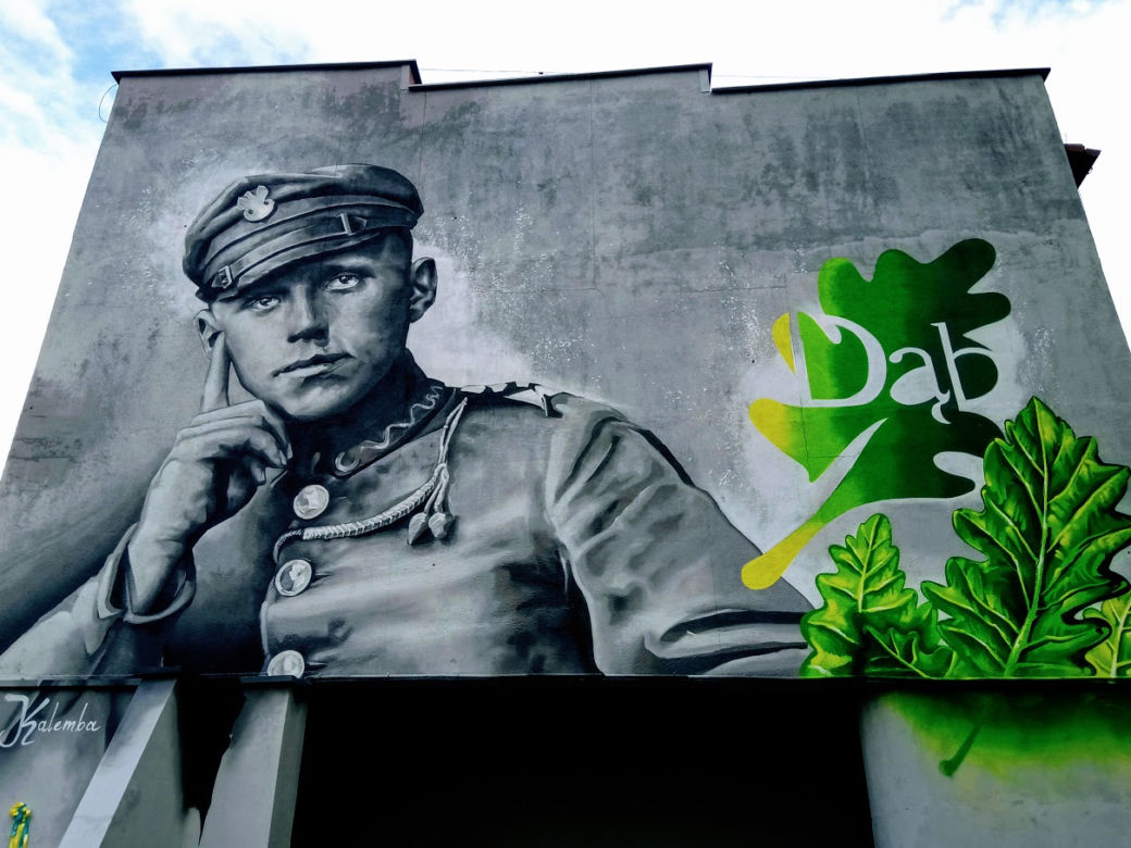Nowy mural w Katowicach