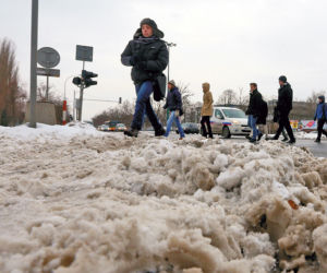 Stolica pod śniegiem a nikt nie odśnieża