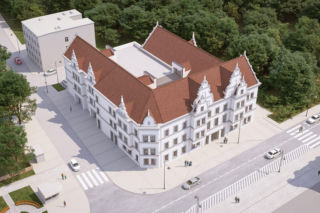 Wizualizacje Piskiego Domu Kultury po modernizacji
