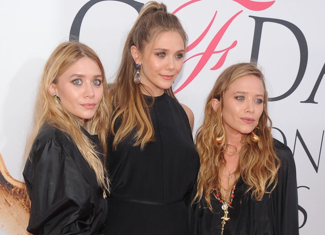 Mary-Kate i Ashley Olsen oraz Elizabeth Olsen
