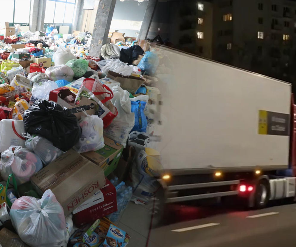 Ciężarówki załadowane darami ruszyły do Kijowa. To jeszcze nie koniec zbiórki! [ADRESY PUNKTÓW]