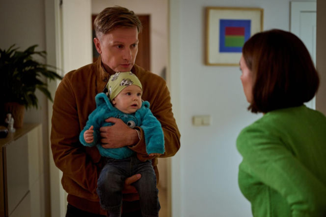 Na Wspólnej odc. 4132. Ania (Sonia Mietielica), Igor (Jakub Wesołowski), Jaś (Kazio Wierzbicki)