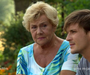 M jak miłość odcinek 1180.  Marcin (Mikołaj Roznerski), Barbara (Teresa Lipowska)