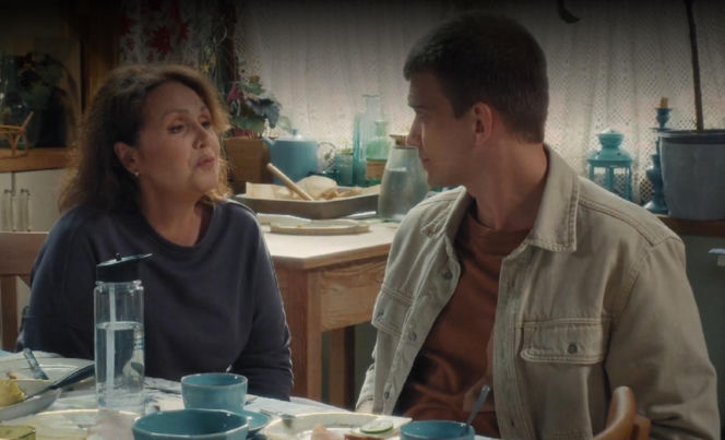 M jak miłość odc. 1910.  Mateusz (Rafał Kowalski), Marysia (Małgorzata Pieńkowska)