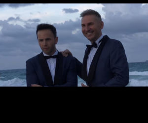 Krzysztof Gojdź i Marcin Roznowski: Ślub na plaży