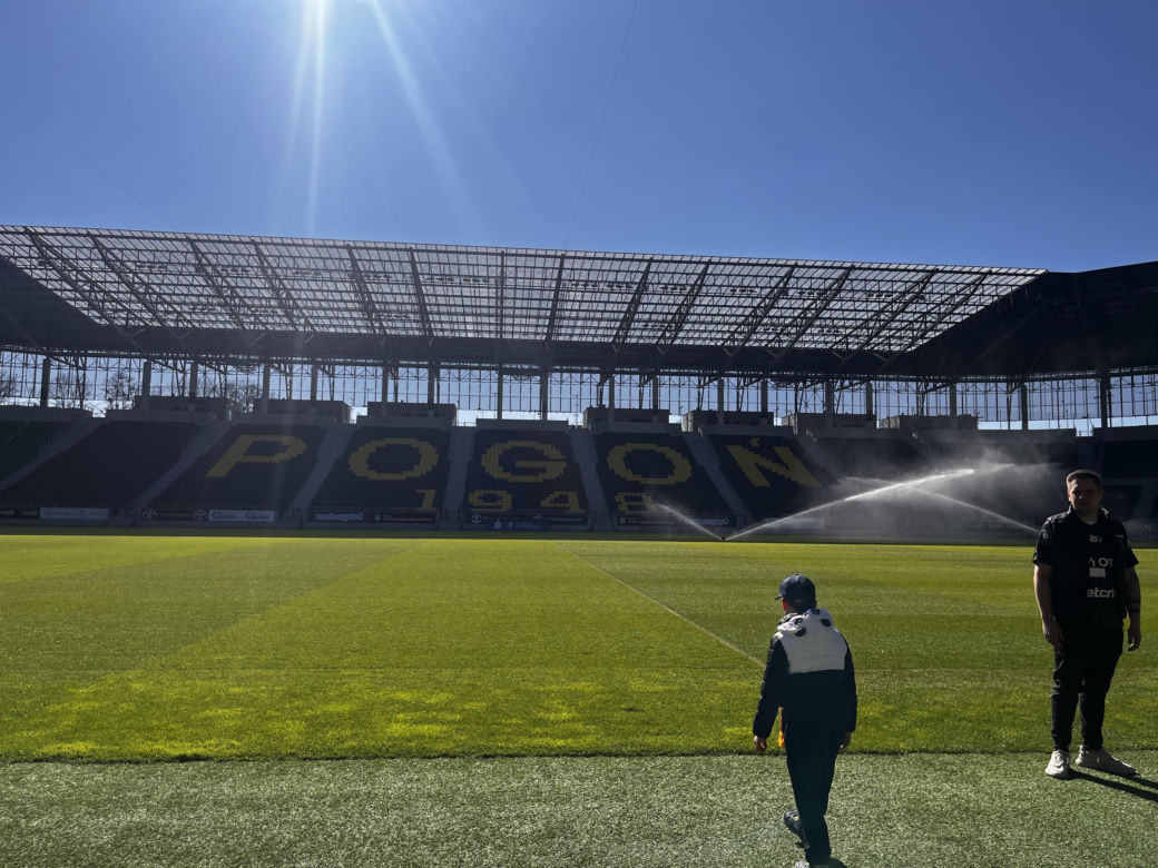Zwiedzanie stadionu Pogoni Szczecin 