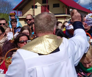 Konna święconka w Szczecinie